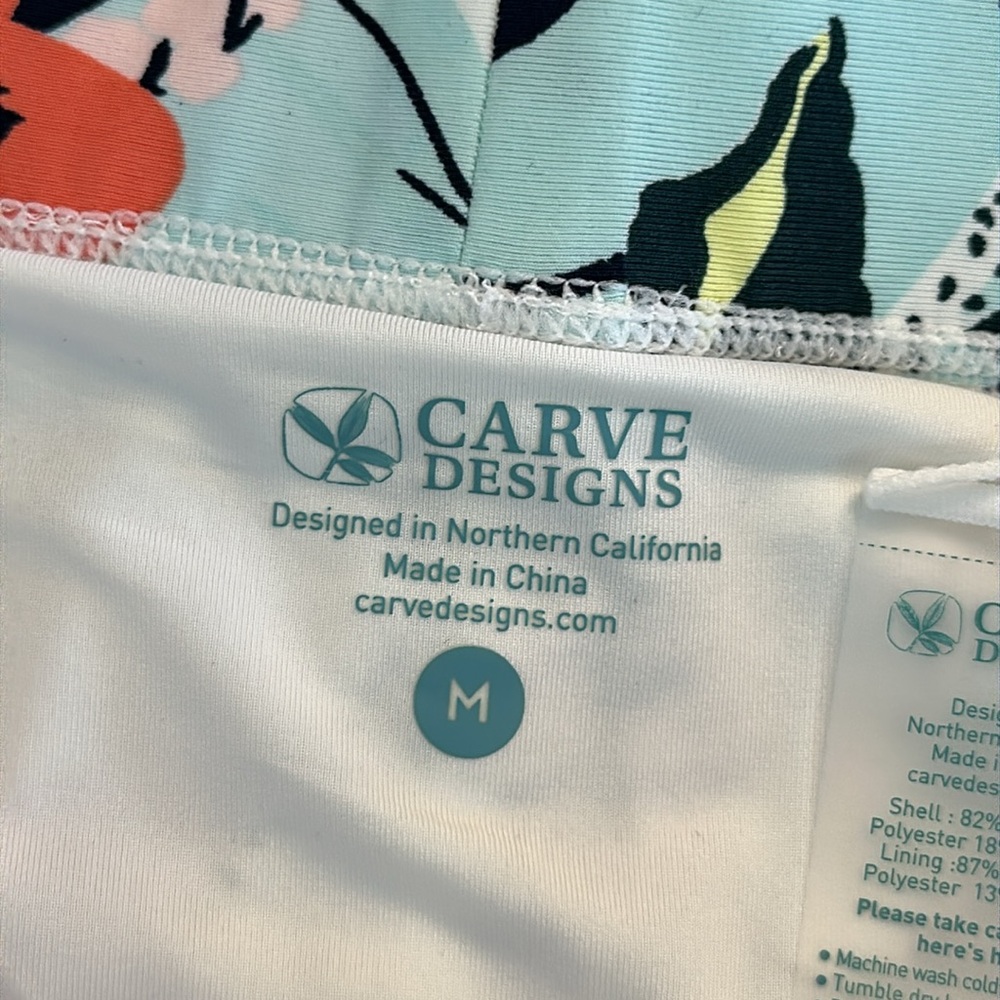 Carve Designs Floral Swim Shorts - Picture 4 of 7